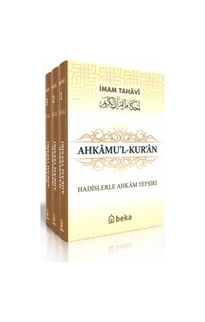 Hadislerle Ahkam Tefsiri - Ahkamul Kuran 3 Cilt Takım Hadislerle Ahkam Tefsiri - Ahkamul Kuran 3 Cilt Takım