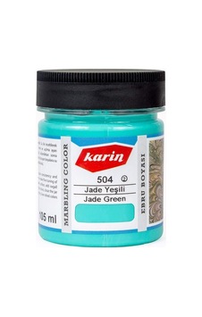 Karin Ebru Boyası 105ml - Jade Yeşili 504 Sku: Zeusstk9f0260e619