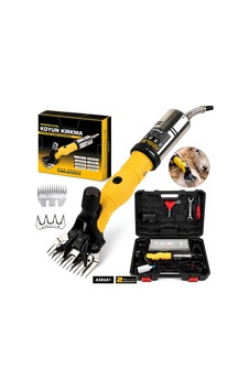 Assur Asr681 Profesyonel Koyun Keçi Kırkma Makinesi - 200w Elektrikli Metal Şanzımanlı Çelik Bıçaklı