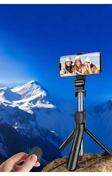 Selfie Çubuğu Tripod Kumandalı Telefon Tutucu Siyah Tkdytgsan0ckım2rnfh Selfie Çubuğu Tripod Kumandalı Telefon Tutucu Siyah Tkdytgsan0ckım2rnfh