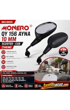 Monero Qy 156 Ayna10 Mm Scooter Cub Takım