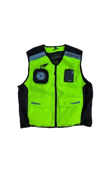 Scoyco Jk30 Reflektif Yelek Sarı - Siyah