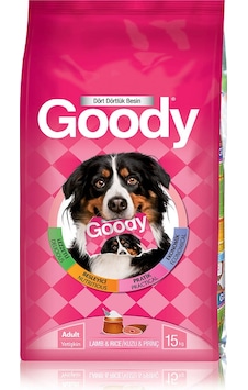 Goody Kuzu Etli ve Pirinçli Yetişkin Köpek Maması 15 KG Goody Kuzu Etli ve Pirinçli Yetişkin Köpek Maması 15 KG