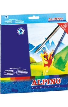 Alpino 24 Renk Aqualine Boya Al-131 Karton Alpino 24 Renk Aqualine Boya Al-131 Karton