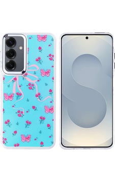 Galaxy S25 Kılıf Airbag Tasarımlı Zore Hadra Kapak Kelebek Galaxy S25 Kılıf Airbag Tasarımlı Zore Hadra Kapak Kelebek