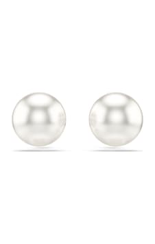 Matrix Düğme Küpeler, Kristal İnci, Beyaz, Rodyum Kaplama Çok Renkli Matrix Düğme Küpeler, Kristal İnci, Beyaz, Rodyum Kaplama Çok Renkli