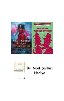 Hava Ve Karanlık Kraliçesi Ciltli + Tuhaf Bir Yılbaşı Öyküsü + Bir Noel Şarkısı