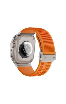 Zore Watch 42mm Clo- Krd-113 Spor Görünümlü Silikon Kordon-turuncu Zore Watch 42mm Clo- Krd-113 Spor Görünümlü Silikon Kordon-turuncu