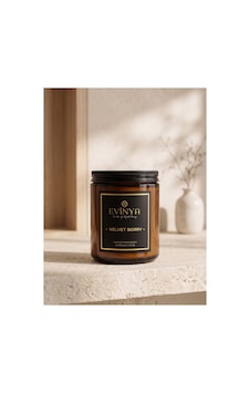 Evinya Velvet Berry Meyveli Kokulu Mum 250 Ml Diğer Evinya Velvet Berry Meyveli Kokulu Mum 250 Ml Diğer