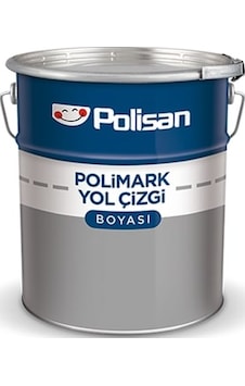 Polisan Polimark Yol Çizgi Boyası Beyaz 25 Kg