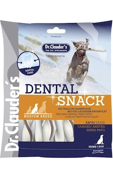 Dr. Clauder's Dental Snack Ördekli Orta Irk Yetişkin Köpek Ödülü 170 G