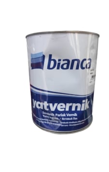 Bianca Yat Vernik Sentetik Parlak Vernik Şeffaf 2.5 Lt Bianca Yat Vernik Sentetik Parlak Vernik Şeffaf 2.5 Lt