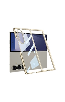Samsung Uyumlu Galaxy Z Fold 7 Kılıf Zore Full Camlı Kıpta Kapak Titanyum Samsung Uyumlu Galaxy Z Fold 7 Kılıf Zore Full Camlı Kıpta Kapak Titanyum