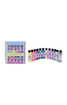 Monalisa Akrilik Boya 12X70 Ml Set Chalk Monalisa Akrilik Boya 12X70 Ml Set Chalk