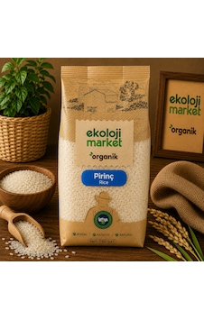 Organik Glutensiz Pilavlık Pirinç 750 Gr.