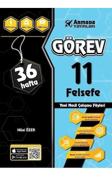 11. Sınıf Felsefe Görev Yeni Nesil Çalışma Föyleri 36 Hafta - Hilal Özer - Armada Yayınları 11. Sınıf Felsefe Görev Yeni Nesil Çalışma Föyleri 36 Hafta - Hilal Özer - Armada Yayınları