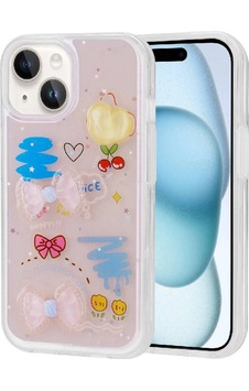 Apple iPhone Uyumlu 13 Kılıf Kabartma Figürlü Parlak Zore Minimini Silikon Kapak Apple iPhone Uyumlu 13 Kılıf Kabartma Figürlü Parlak Zore Minimini Silikon Kapak