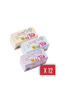 Maylo Puf Mendil Kış Serisi 150 Yaprak 12'li Paket