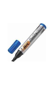 Bic Mavi Permanent Kalem Kesik Uç 2300 Mavi Bic Mavi Permanent Kalem Kesik Uç 2300 Mavi