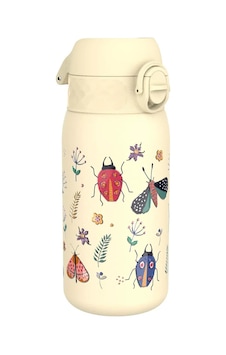 Ion8 - Paslanmaz Çelik Çocuk Suluk - Böcekler Alemi - 400 Ml - Sızdırmaz Çok Renkli