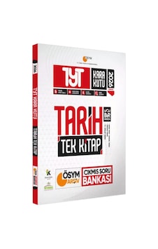 2026 TYT Yeni Sistem Sayısal-TM Tarih Kara Kutu ÖSYM ARŞİV Çıkmış Soru Bankası Konu Özetli Çözümlü 2026 TYT Yeni Sistem Sayısal-TM Tarih Kara Kutu ÖSYM ARŞİV Çıkmış Soru Bankası Konu Özetli Çözümlü