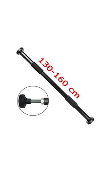 Koridor Barfiksi 130 - 160 CM Arası Ayarlanabilir Siyah Koridor Barfiksi 130 - 160 CM Arası Ayarlanabilir Siyah