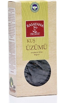 Rasayana Organik Dolmalık Kuş Üzümü 50 G