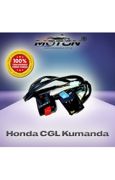 Honda Cgl 125 Uyumlu Sağ - Sol Kumanda Paneli Takımı A Kalite Siyah