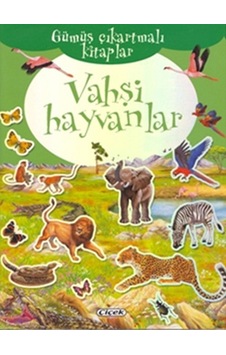 Gümüş Çıkartmalı Kitaplar Vahşi Hayvanlar- Çiçek Yayıncılık Gümüş Çıkartmalı Kitaplar Vahşi Hayvanlar- Çiçek Yayıncılık