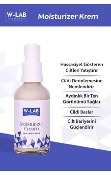W-Lab Cosmetics Moisturizer Krem 50 ML W-Lab Cosmetics Moisturizer Krem 50 ML
