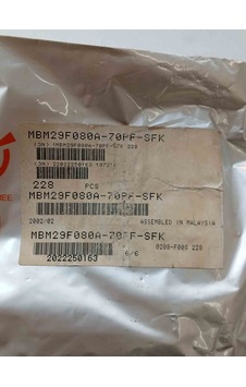 Mbm29f080a-70pf-sfk Fujıtsu Diğer Entegreler 2 Adet Mbm29f080a-70pf-sfk Fujıtsu Diğer Entegreler 2 Adet