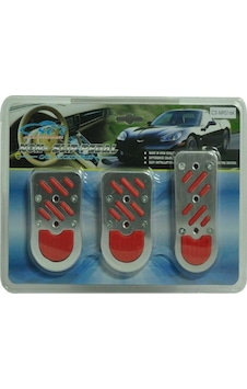 Pedal Seti Krom Kırmızı Manuel Vites Araç Geçmeli (260232777) Pedal Seti Krom Kırmızı Manuel Vites Araç Geçmeli (260232777)