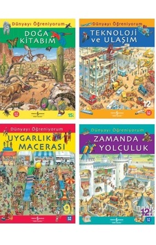 İş Bankası Dünyayı Öğreniyorum Seti 4 Kitap İş Bankası Dünyayı Öğreniyorum Seti 4 Kitap