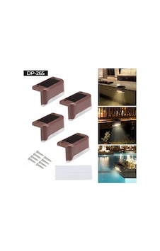 4'lü Güneş Enerjili Köşe Lambası 4'lü Güneş Enerjili Köşe Lambası