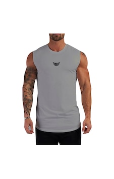 Genius Store Erkek Nem Emici Hızlı Kuruma Atletik Teknik Performans Sporcu Sıfır Kol T-shirt Mg-atlet Gri Genius Store Erkek Nem Emici Hızlı Kuruma Atletik Teknik Performans Sporcu Sıfır Kol T-shirt Mg-atlet Gri