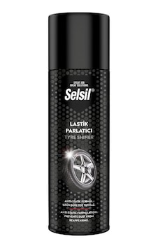 Selsil Tas-018 Oto Ve Araç Lastik Parlatıcı Ve Temizleyici Sprey 500ml