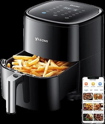 Yasomi Y22 Airfryer 1500 W 5 L Akıllı Fritöz (Teşhir) Yasomi Y22 Airfryer 1500 W 5 L Akıllı Fritöz (Teşhir)