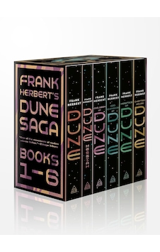 Frank Herbert's Dune Saga 6-book Boxed Set: Dune, Dune Messiah, Children Of Dune, God Emperor Of Dune, Heretics Of Dune, And Chapterhouse: Dune Frank Herbert's Dune Saga 6-book Boxed Set: Dune, Dune Messiah, Children Of Dune, God Emperor Of Dune, Heretics Of Dune, And Chapterhouse: Dune