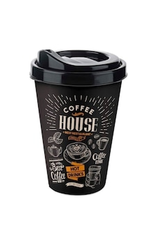 Titiz Coffee Bardak 400 Ml Siyah