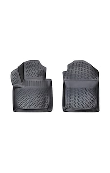 Ford Connect Panelvan (2 Parça) 2013 Sonrası 3D Havuzlu Siyah Paspas