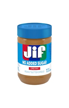Jif No Added Sugar Creamy Peanut Butter Spread 440g Jif No Added Sugar Creamy Peanut Butter Spread 440g