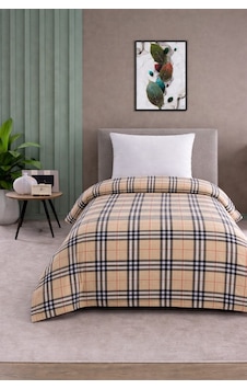 Tek Kişilik Pike Yatak Örtüsü %100 Pamuk 170x230 Bej Tek Kişilik Pike Yatak Örtüsü %100 Pamuk 170x230 Bej