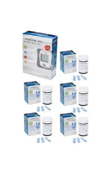 Vivachek Eco Şeker Ölçüm Cihazı + Strip 5 x 50'li Vivachek Eco Şeker Ölçüm Cihazı + Strip 5 x 50'li