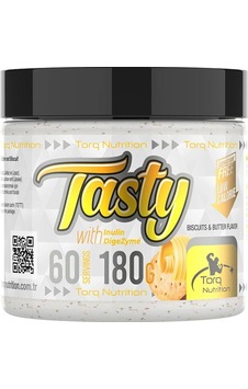 Torq Nutrition Tasty 180 Gr - Kurabiye Ve Tereyağı Torq Nutrition Tasty 180 Gr - Kurabiye Ve Tereyağı