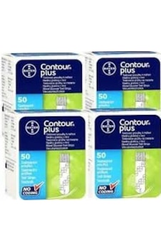 Contour Plus Kan Şekeri Ölçüm Stribi 4 Kutu 200 Adet Contour Plus Kan Şekeri Ölçüm Stribi 4 Kutu 200 Adet