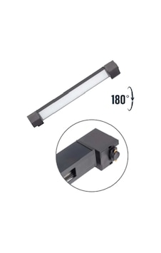 Zmr 20w Siyah Kasa Opak Lıneer Ray Spot 6500k Beyaz Zmr-236/s Beyaz
