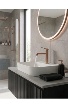 Slim Rose Gold Lavabo Bataryası Slim Rose Gold Lavabo Bataryası