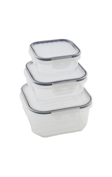 Quick Qlux L-00860-2 3'lü Sızdırmaz Saklama Kabı Seti - 400, 800 Ve 1400 Ml Kilitli Contalı Buğulu Kapak- 18'li Paket Diğer Quick Qlux L-00860-2 3'lü Sızdırmaz Saklama Kabı Seti - 400, 800 Ve 1400 Ml Kilitli Contalı Buğulu Kapak- 18'li Paket Diğer