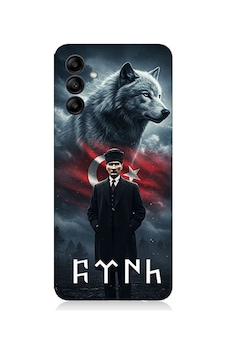 Samsung Galaxy A35 Uyumlu Gölgede Kurt Ve Atatürk Desenli Silikon Kılıf Çok Renkli Samsung Galaxy A35 Uyumlu Gölgede Kurt Ve Atatürk Desenli Silikon Kılıf Çok Renkli