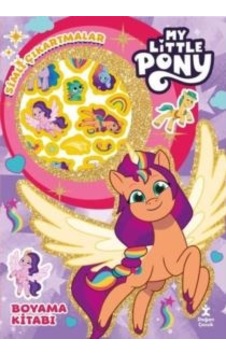 My Little Pony - Star Simli Çıkartmalı Boyama Kitabı Doğan Çocuk Ciltli My Little Pony - Star Simli Çıkartmalı Boyama Kitabı Doğan Çocuk Ciltli